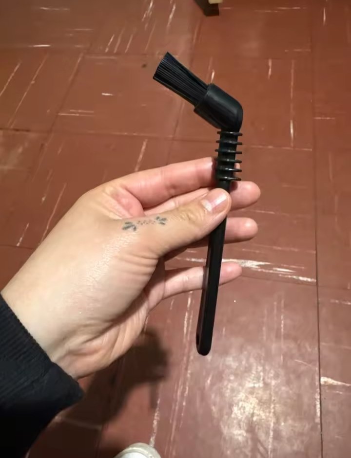 Detachable Head Coffee Cleaning Brush – Food Grade Plastic for Espresso Machine & Grinder - Image 2